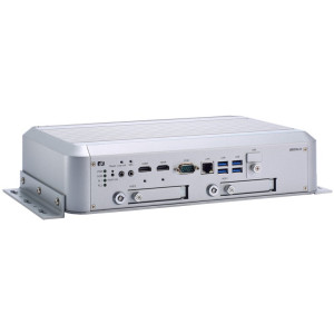 Axiomtek tBOX520 Fanless Railway Computer, Intel Core i7/i5/i3 or Celeron, 2.5 GbE LAN, 4 USB, 2 HDMI 